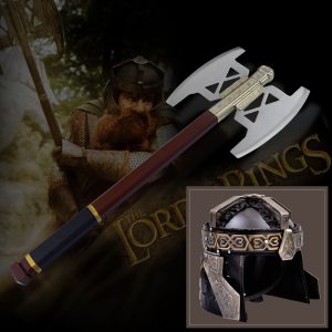 Helm and axe Gimli lord of the Rings lotr, gifts for him, gifts for men, gifts for boyfriend, groomsmen gift, best christmas gift for rop